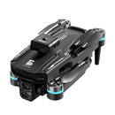 ZHRC Z105 WiFi FPV with 4.3inch LCD Screen Controller HD Dual Camera Servo Gimbal 360 Obstacle Avoidance Brushless Foldable RC Drone Quadcopter RTF