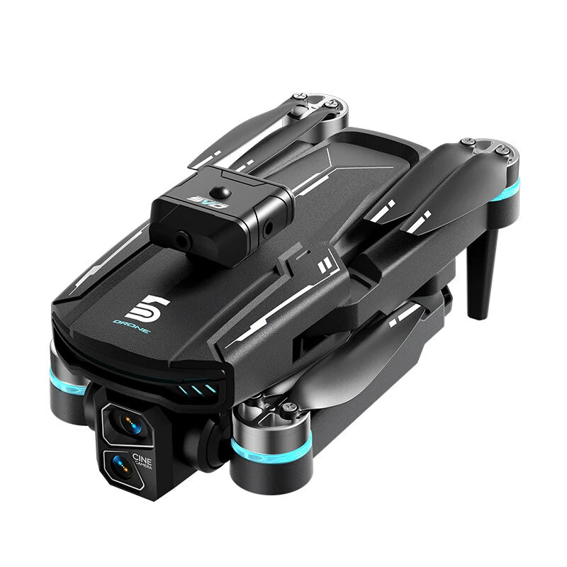 ZHRC Z105 WiFi FPV with 4.3inch LCD Screen Controller HD Dual Camera Servo Gimbal 360 Obstacle Avoidance Brushless Foldable RC Drone Quadcopter RTF