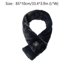 TENGOO Outdoor Warm Electric Heating Scarf Intelligent Heating Scarf 3 Gear Heating USB Heated Scarf Thermal Shawl Neck Brace Neck Protection Cold Invisible Zipper
