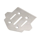 Upgraded Metal Parts For MJX 7303 RC Car 304 Stainless Steel Front and Rear Bumper Guards/Chassis Guards Vehicle Models Accessories