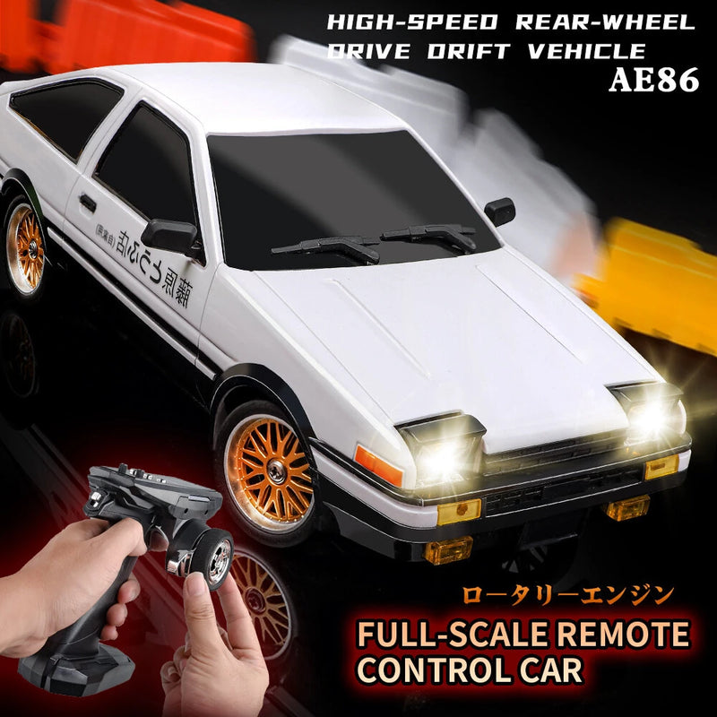 LDRC LD-A86P RTR 1/18 2.4G RWD RC Car Drift Vehicles Flip LED Lights Full Proportional Controlled Models Toys