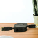 ORICO PUG-LGC6 2M Retractable Ethernet Cable Portable LAN Internet Network Cable 1000Mbps CAT-6 Network Cables for Laptop Router