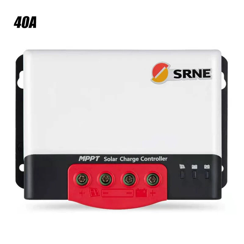 RV Solar Charge Controller 20A/30A/40A/50A MPPT 12V 24V Auto Solar Panel Battery Charger Support Lithium Caravan Camper