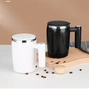 400ml USB Rechargeable Battery Auto Mixing Cup For Coffee Milk Grain Oat Magnetized Stirring ABS Stainless Steel Mug