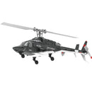 RC ERA A61 Airwolf 2.4G 4CH 6-Axis Gyro 1:53 Scale Optical Flow Localization Altitude Hold Flybarless RC Helicopter RTF