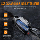 HP130 1150LM LED Powerful Headlamp Type-C Rechargeable Headlight with Magnet Waterproof Fishing Head Torch Emergency Lantern