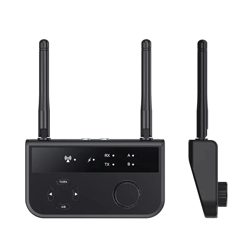 B39 2-In-1 bluetooth 5.3 Audio Receiver Transmitter 3.5mm Aux Jack RCA Stereo Music Wireless Adapter Dongle for TV Car PC Headphones