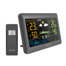 BALDR 5.9 Inch Color Screen Backlit Weather Forecast Clock Backlight Large Screen Weather Station Electronic Thermometer And Hygrometer Weather Forecast Clock