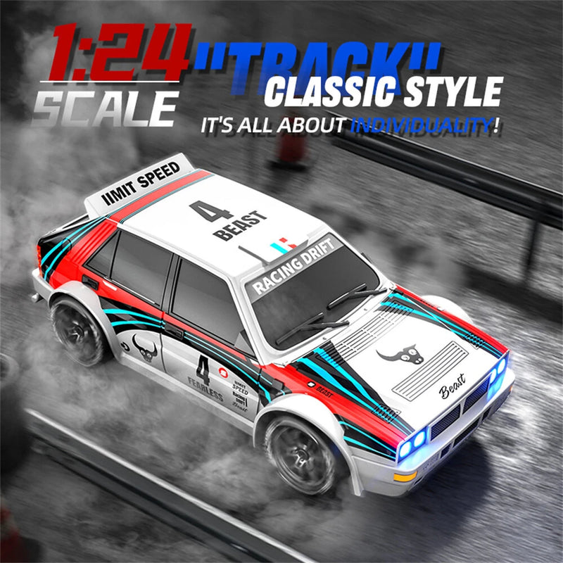 ZLL SG204 PRO RTR 1/24 2.4G 4WD Drift RC Car Mini LED Light Remote Control High Speed On-Road Racing Vehicle Model Boys Gifts Toys