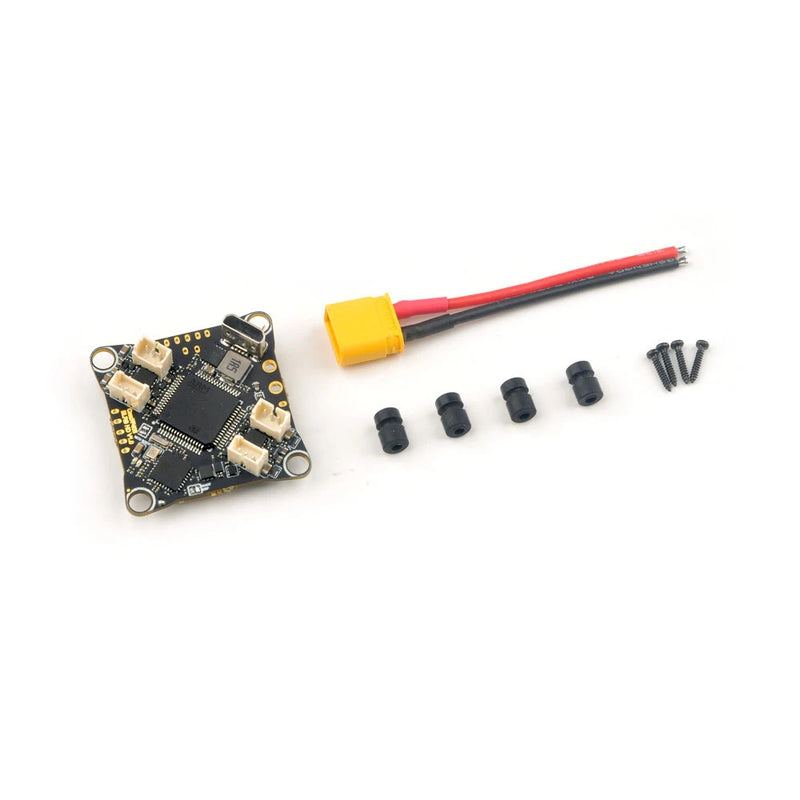 25.5mmx25.5mm Happymodel CrazyF405HD ELRS AIO 1-2S F4 Flight Controller Built-in 12A BL_S 4In1 ESC Receiver for Mobula8 Digital HD Whoop Toothpick FPV Racing Drone