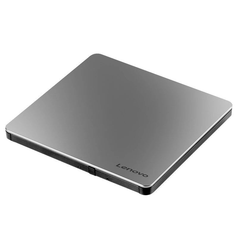 Lenovo DB85 External CD/DVD Drive 2-in-1 Type-C+USB CD DVD RW Drive Player Optical Burner Drive Plug and Play for PC Laptop