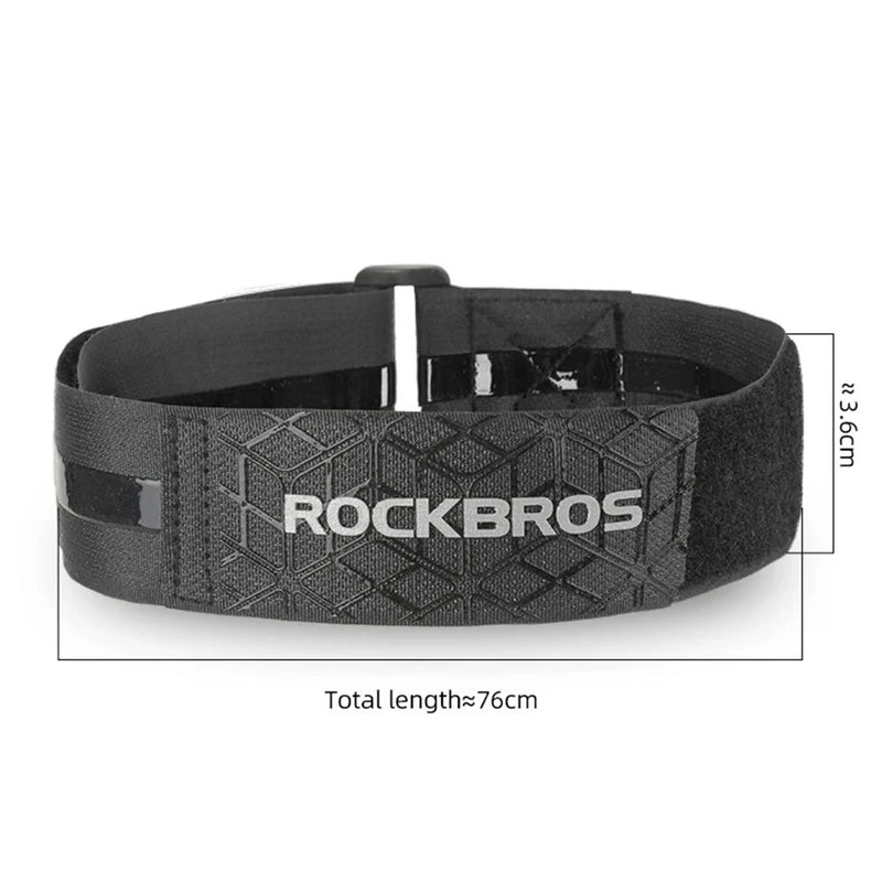 ROCKBROS Multi-Use Adjustable Bicycle Bundle Belt Portable Hook Loop Anti-Slip Outdoor Bundle Luggage Storage Bike Tire Fastening Strap