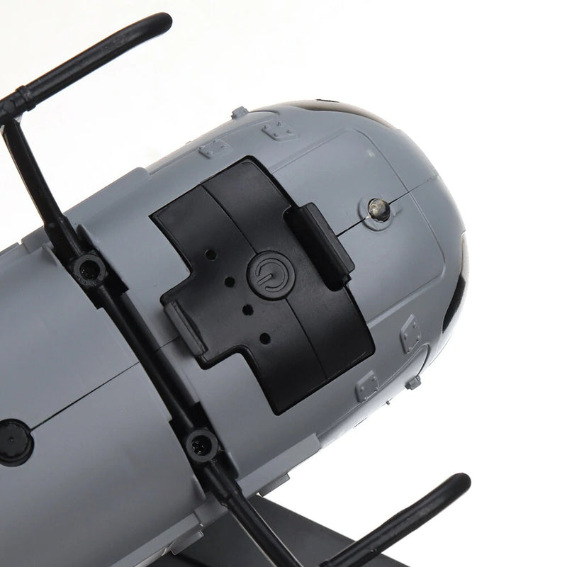 Eachine E120 2.4G 4CH 6-Axis Gyro Optical Flow Localization Flybarless BO-105 Scale RC Helicopter RTF