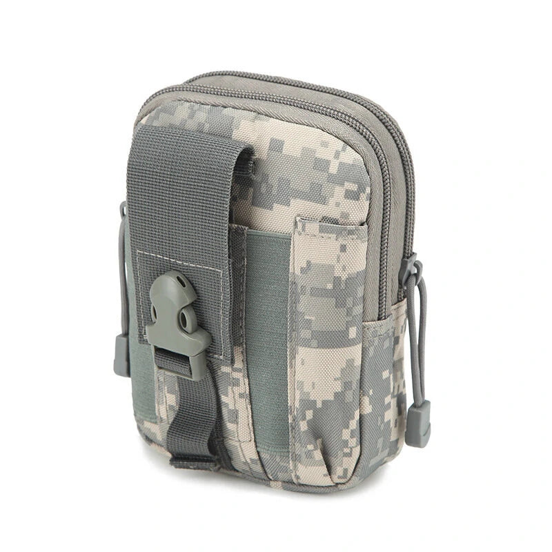 5.5 Inch Outdoor EDC Tactical Waist Bags Pack Men Cell Phone Case Wallet Pouch Holder For Sports Camping Hiking