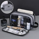 IPRee Men's Makeup Bag 3 Layer Elite Series Large Capacity Men's Toiletry Bag Travel Essentials Portable Premium Cosmetics Organizer Bag