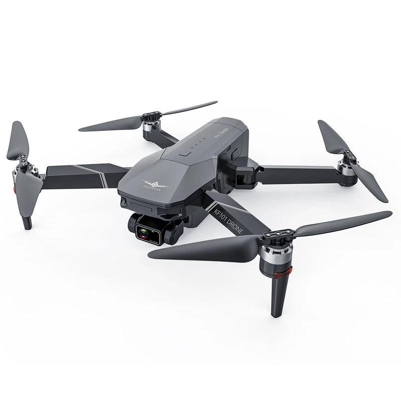 KFPLAN KF101 MAX-S GPS 3KM Repeater Digital FPV with Real 4K HD ESC Camera 3-Axis EIS Gimbal Optical Flow Positioning Brushless Foldable RC Drone Quadcopter RTF
