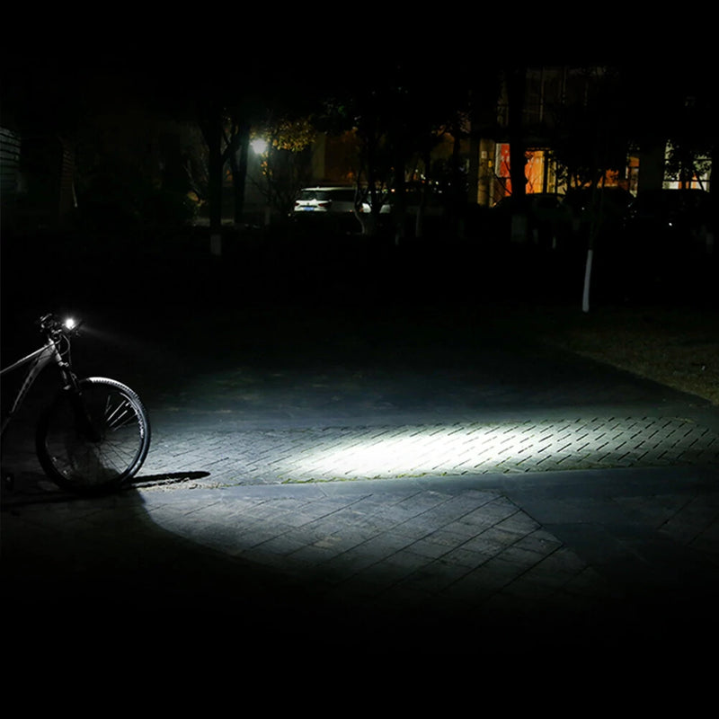 Front And Rear Bicycle Light With Horn MTB Bicycle Headlights Cycling Flashlight Signal Lamp Bike Accessory