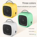 600W Smart Space Heater Dual Gear Compact Quiet Heating Threaded Wire EU/US Plug Portable Electric Heater for Home Office