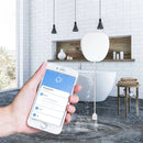 MoesHouse WiFi Tuya Water Leakage Detector Wireless Remote APP Monitor Water Leakage Detection Alarm Notification Push Work with Alexa Google