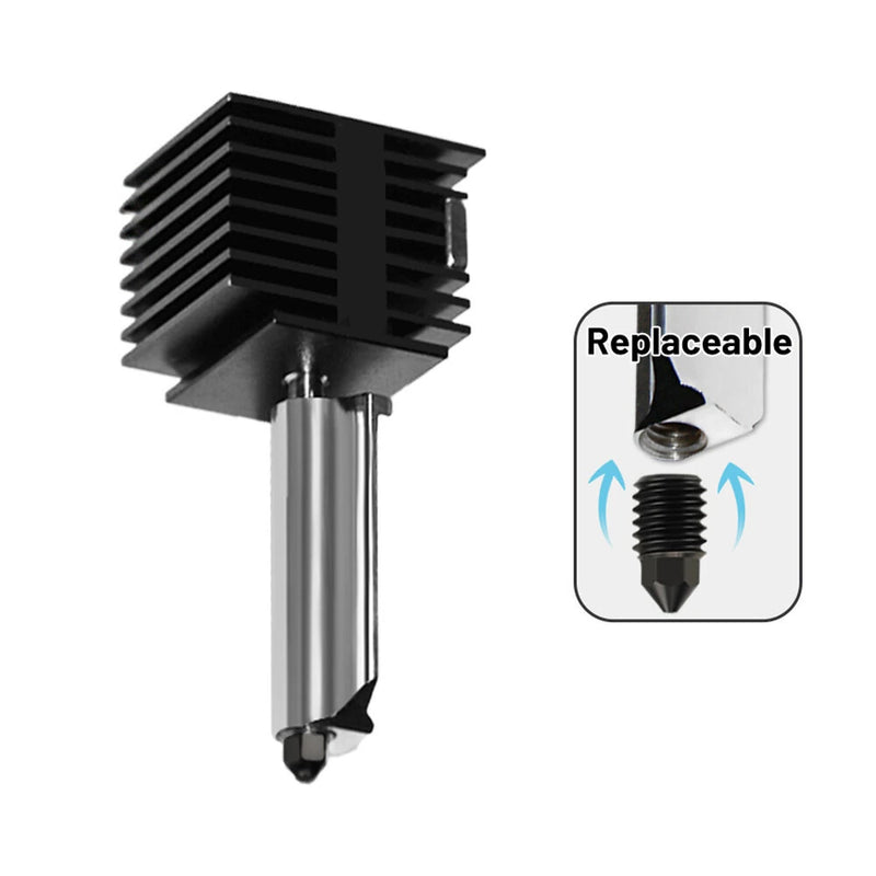 Two Trees A1/A1 Mini Extrusion Head Kit Muti Nozzle High-Speed Printing Precision Metal Alloy for Bambu Lab A1 Series Quick Nozzle Replacement