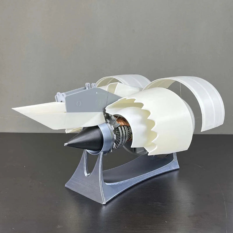 NikolaToy Trent 900 Turbofan Engine Model 65CM Large Size  Physics Experiment Science Discovery Production Invention Desktop Decorations Collection Toys