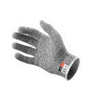 IPRee Level 5 Cut Proof Stab Resistant Wire Metal Glove Kitchen Fishing Cuts Gloves for Oyster Shucking Fish Gardening Safety Gloves