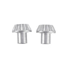 2PCS Wltoys 124016 124017 124018 124019 12429 1/12 RC Car Spare Zinc Alloy 12T Drive Gear 1154 Vehicles Model Parts