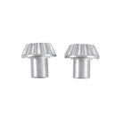 2PCS Wltoys 124016 124017 124018 124019 12429 1/12 RC Car Spare Zinc Alloy 12T Drive Gear 1154 Vehicles Model Parts