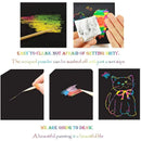 Funny Scratch Children Painting Notebook DIY Drawing Toy Big Blow Painting Children Educational Toys
