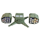 NIKOLATOY Anti-Aircraft Missile Shaped Battery Storage Box 27 Holes Suitable for AA/AAA batteries DIY Novel Creative Appearance Desktop Ornaments Science Discovery Toys