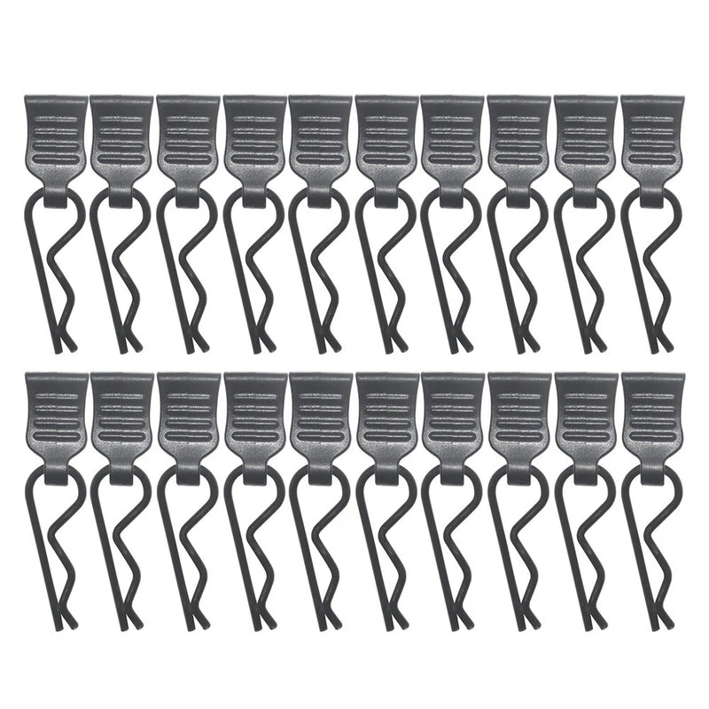 12PCS/20PCS/30PCS RC Car Parts Body Shell Clips Buckle for 1/20 1/24 Vehicles Models Spare Universal Accessories