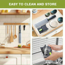 Fresh Meat Cutter Multifunctional Stainless Steel Meat Slicer Fast Meat Slice Home Kitchen Meat Cutter for Beef Lamb Pork Cuts