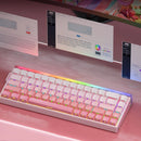 AULA Hero 68 HE Wired Mechanical Gaming Keyboard Hall Effect Magnetic Switch with Adjustable Actuation Rapid Trigger Mode 8K Hz Polling Rate 0.125ms Latency RGB Backlit Hot-swap 60% Layout  Keyboard