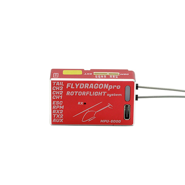 Steam FLYDRAGON Pro F722 V2.2 Gyroscope Rotorflight Upgraded Version MPU6000 Built-in Receiver Rescue Mode for RC Helicopter