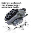 Happy Cow 777-215 2.4G 4CH Mini Radio RC Car Army Battle Infrared Tank with LED Light RTR Model Toy