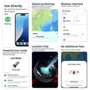 CYCLAMI T08 Smart Brake Anti-theft Taillight with Positioning IPX64 Waterproof Type-C Charging Bike Rear Light for MTB Night Cycling Safety