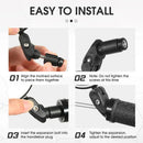 WEST BIKING Round Bicycle Rearview Mirror 360Rotatable Convex Safety Cycling Motorcycle MTB Bike Rearview Mirror