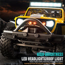 ZLL SG206 PRO/MAX RTR 1/20 2.4G 4WD Brushed/Brushless RC Car Wrangler Rock Crawler Off-Road Climbing Truck LED Lights Metal Frame Full Proportional Vehicles Models Toys