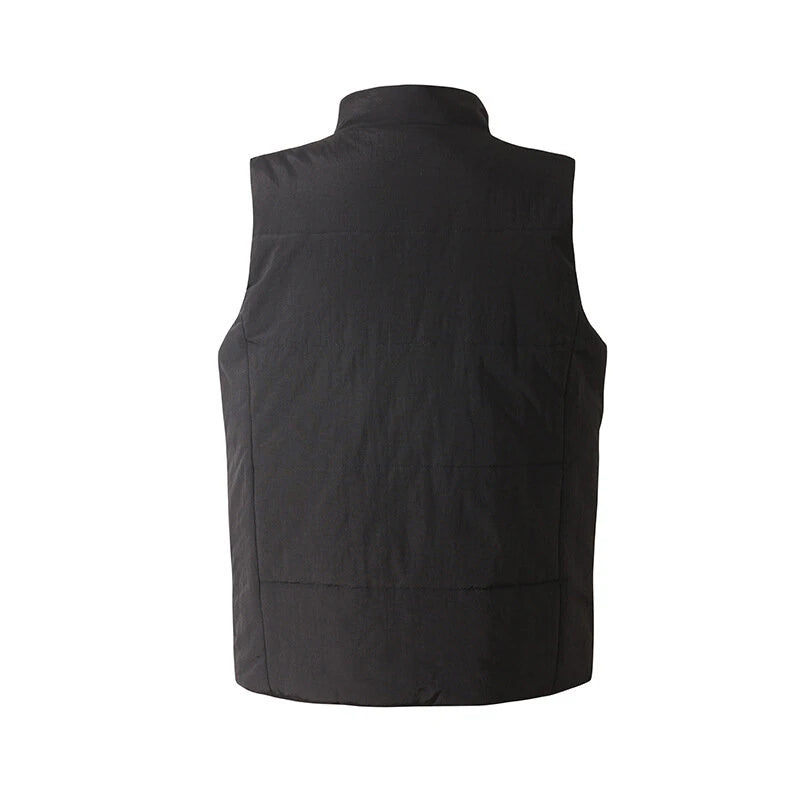 TENGOO HV-06S 6 Areas Heated Vest Winter USB Electric 3 Gear Adjustable Temperature Heated Vest Windproof Washable Thermal Waistcoat for Cycling Fishing Hiking Vest