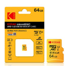 Kodak C10 High Speed TF Memory Card 256GB/128GB/64GB U3 4K HD Video Card Memory Card for Mobile Phone Tablet Camera Monitor