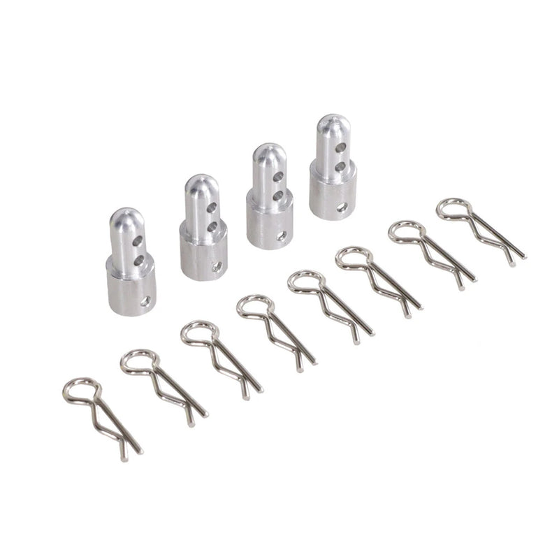 Upgraded Aluminum Alloy Metal Body Heightening Pillar for MJX 1/14 14210 14301 14303 RC Car Vehicles Model Parts