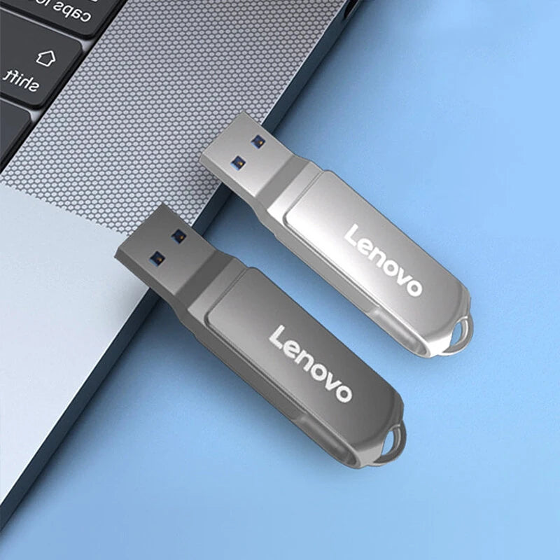 Lenovo SS360 Type-C & USB3.2 Flash Drive 256GB/128GB/64GB/32GB 150MB/s High Speed Metal Memory U Disk Pendrive Plug and Play