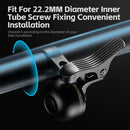 ROCKBROS Bike Bell Copper Alloy Security Alert Waterproof Ring Easy Installation Crisp Bell for MTB Road Bicycle Cycling