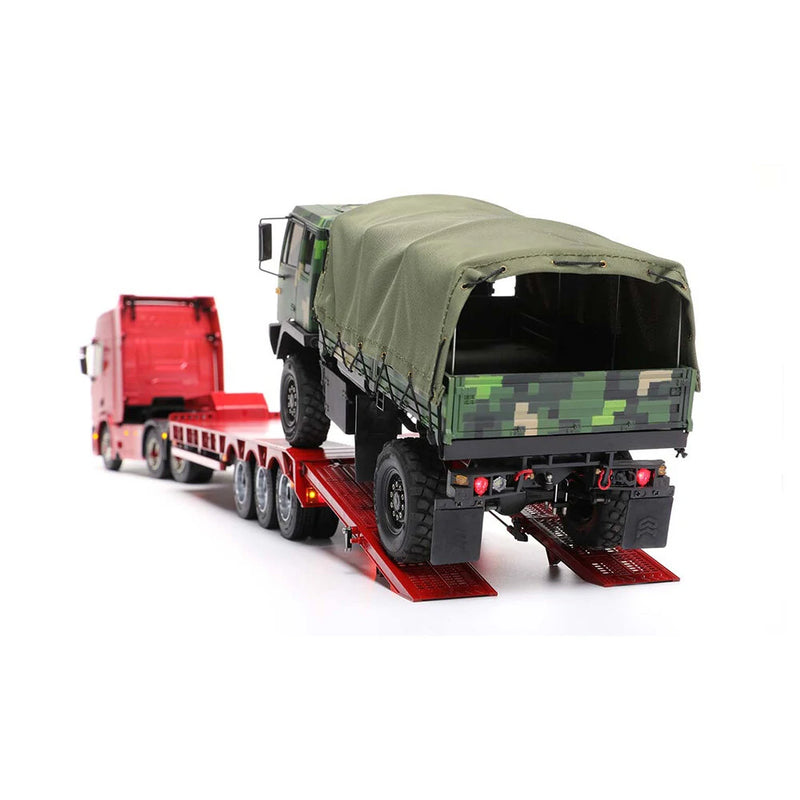 Orlandoo Hunter OH32N02 DIY KIT 1/32 RC Car Flatbed Semi Ramp Trailers Unassembled White Color Mini Truck Vehicles Models Toys