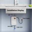 220V 5500W Instant Hot Water Heater Constant Temperature Small Household Water Heater Quick Hot Shower 24-hour Hot Water Supply