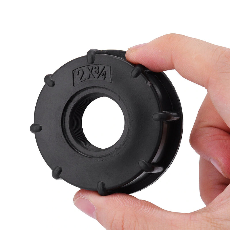 3 Sizes IBC Tank S60X6 Coarse Threaded Cap 1/2" 3/4" 1" Adapter/Connector