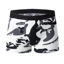 4pcs Men's Fashion Printed Underwear Comfortable And Breathable Men Boxers Briefs Thin Underwear Pants