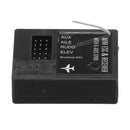 Volantex RC EAR403 PR2202 5CH Receiver with Gyro for RC Airplane 765-1/Super Cup 765-2/Mustang 768-1/767-2 Ranger 750
