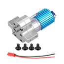 Metal Decelerate Gearbox with 370 Brushed Motor Metal Gear Heatsink Mount Base for WPL B14 B14K B24 B24K B16 B16K B36 B36K C14 C14K C24 C24K JJRC Q60 Q61 MN90 MN90K MN91 MN91K 4WD 6WD Fayee FY001 FY002 Half Scale RC Car Parts