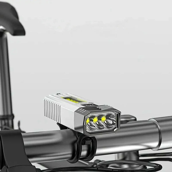 Rechargeable Flashlight 3 LED High Power Waterproof Lightweight Outdoor Emergency Work Light for Camping Cycling